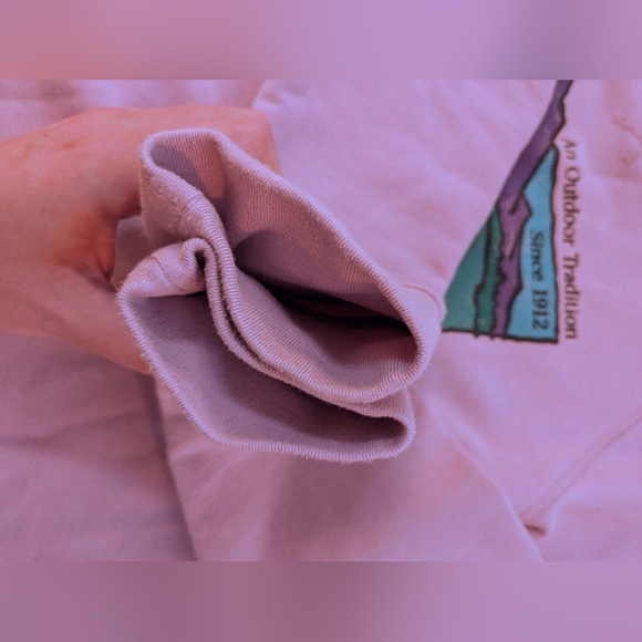 Medium L.L. Bean Vintage Pink Graphic Sweatshirt - Picture 8 of 12